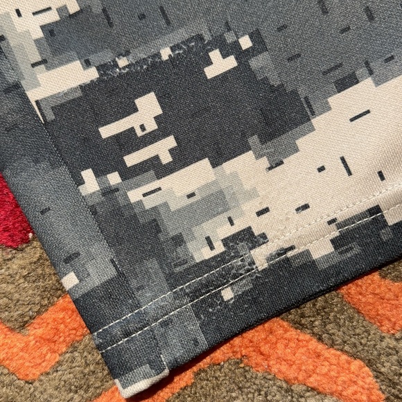 Adidas Green & Orange Sweatpants Track Pants Men's XL or XXL Tiro Digital Camo - Picture 9 of 9